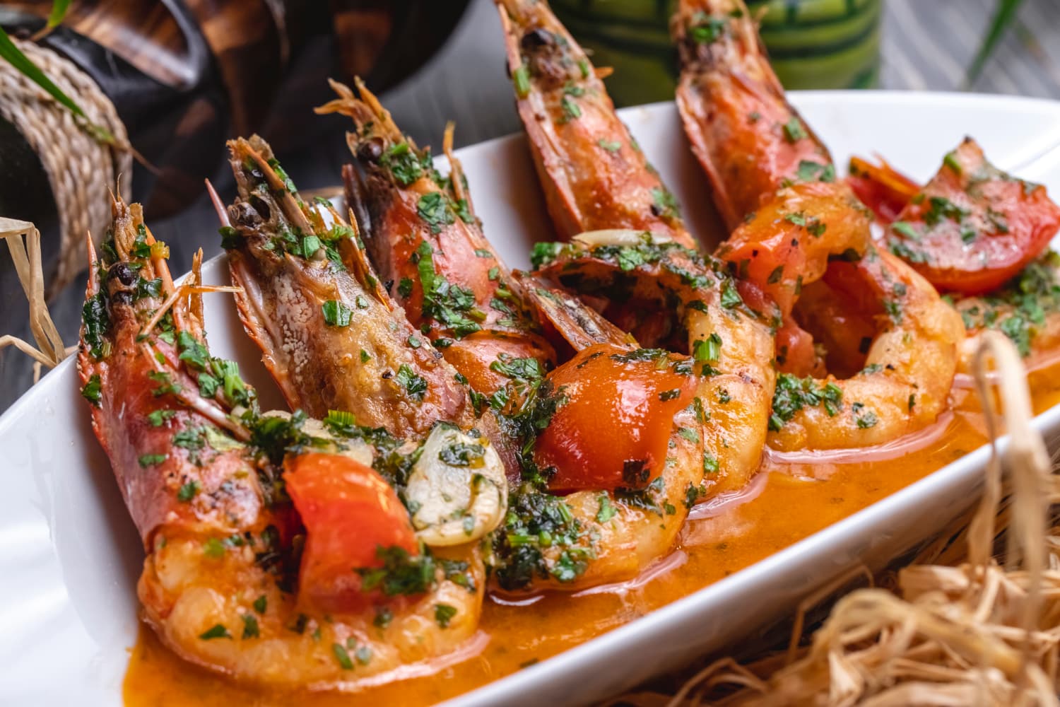 Gourmet seafood platter